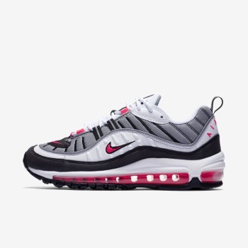 Nike Air Max 98 - Női Utcai Cipő - Fehér/Titán/Piros